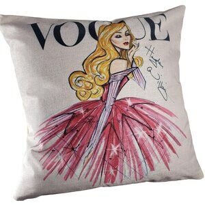 Sleeping Beauty Aurora Throw Pillowcase Home Decor Accent Pillow Cushion Cover